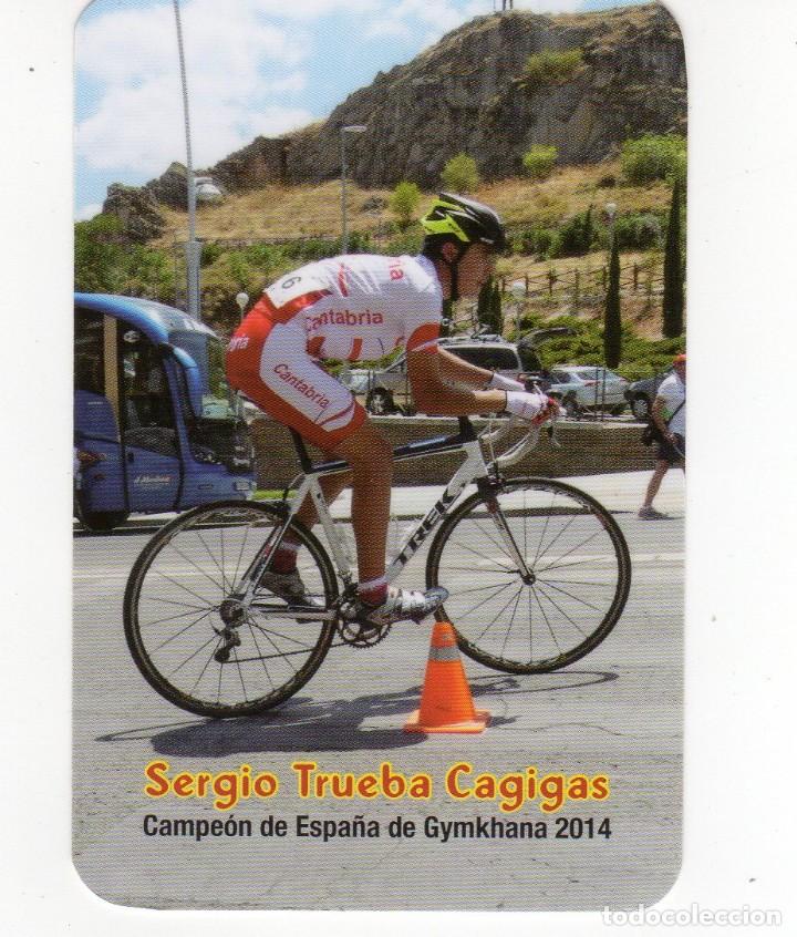 Coleccionismo Calendarios: Calendario bolsillo - FEDERACI&Oacute;N CANTABRA CICLISMO - SERGIO TRUEBA - A&Ntilde;O 2015