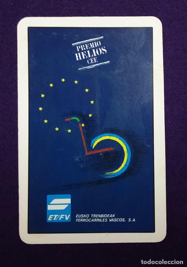 Sammeln von Kalendern: CALENDARIO FOURNIER. FERROCARRILES VASCOS. 1992