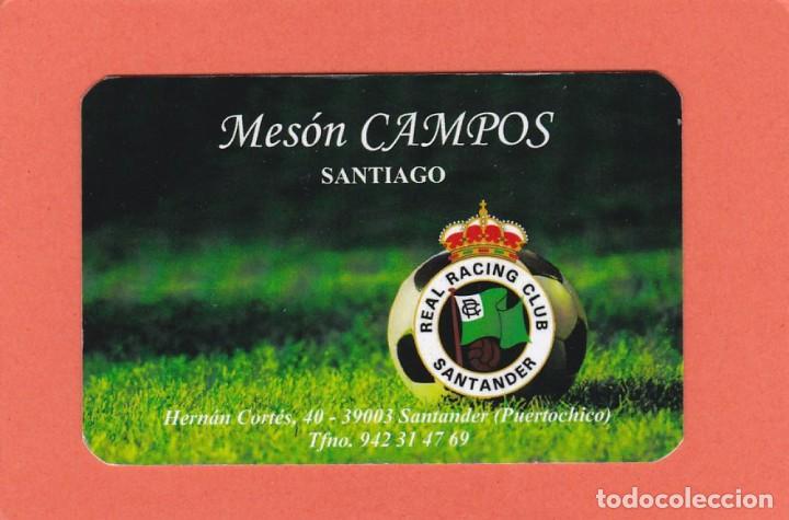 Coleccionismo calendarios: CALENDARIO FUTBOL 2011 - MESON CAMPOS - REAL RACING CLUB SANTANDER