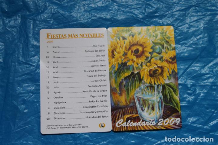 Collectionnisme Calendriers: CALENDARIO DE BOLSILLO, FIESTAS MAS NOTABLES, 2009 -