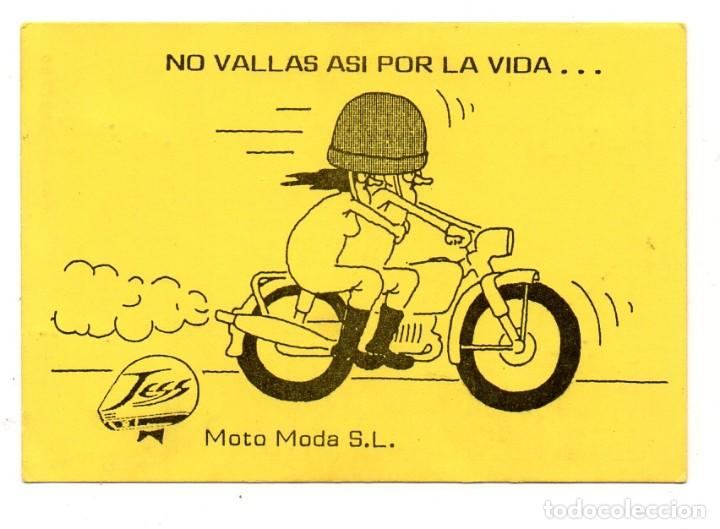 Colecionismo Calend&aacute;rios: Calendario de Publicidad 1991 - MOTO MODA S.L.