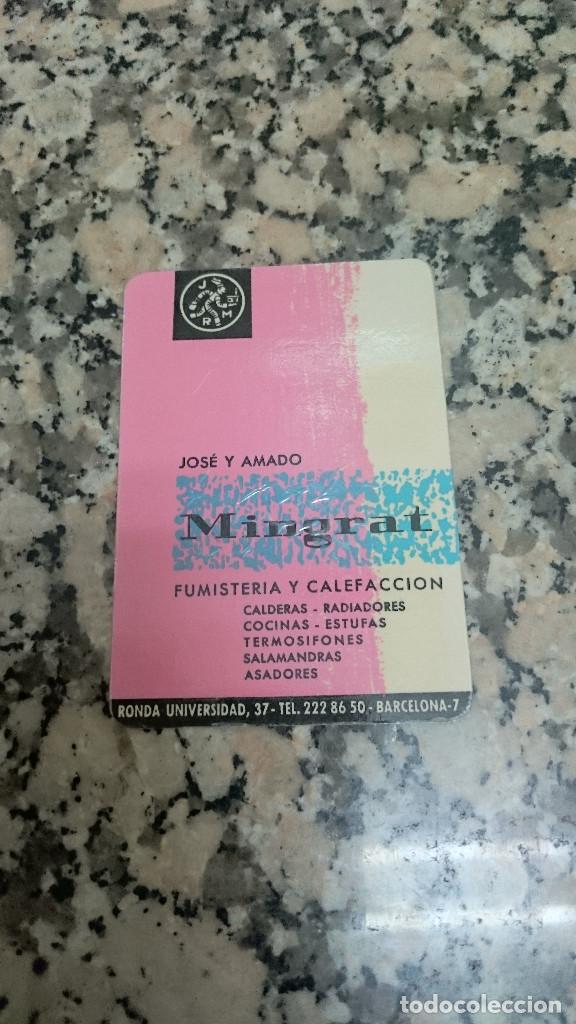 Coleccionismo Calendarios: CALENDARIO DE BOLSILLO  A&Ntilde;O 1966 MINGRAT BARCELONA