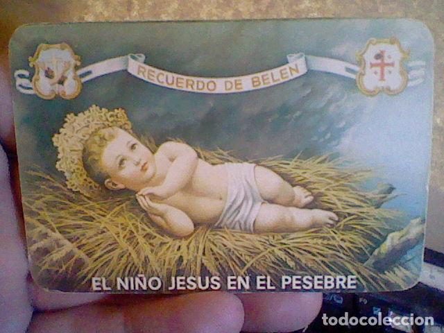 Coleccionismo calendarios: CALENDARIO NI&Ntilde;O JESUS PESEBRE  PAPEL FINO 1985