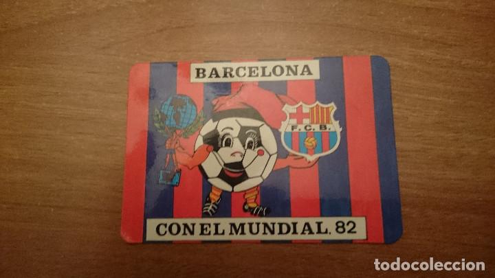 Coleccionismo Calendarios: CALENDARIO BARCELONA CON EL MUNDIAL 82