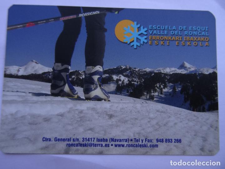 Coleccionismo calendarios: CALENDARIO BOLSILLO DEPORTE 2006 (ESCUELA ESQUI VALLE DEL RONCAL - NAVARRA) NUEVO