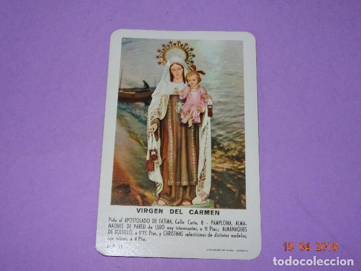 Coleccionismo Calendarios: Antiguo Calendario FOURNIER con VIRGEN DEL CARMEN del A&ntilde;o 1966