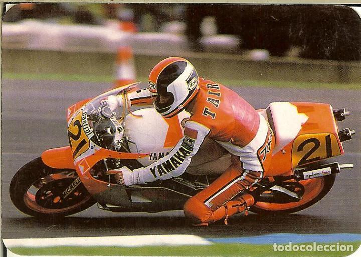 Coleccionismo calendarios: CALENDARIO DE SERIE - 1990 - CB N&ordm; 394 - MOTO YAMAHA - TADAHICO TAIRA