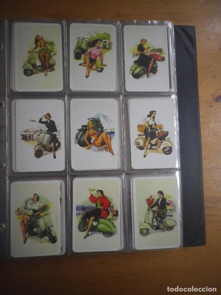 Coleccionismo Calendarios: 9 CALENDARIOS VESPA