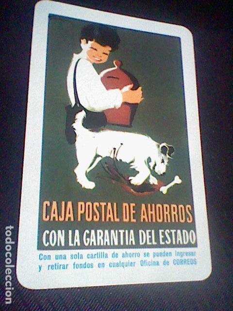 Collezionismo Calendari: CAJA POSTAL AHORROS CALENDARIO FOURNIER 1958 ALGO SOBADO
