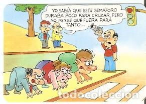 Coleccionismo Calendarios: Calendario Humor. Sem&aacute;foro. ref. 11-12L213