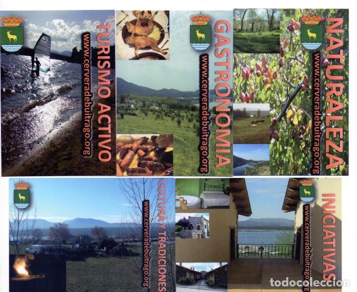 Coleccionismo calendarios: Calendario de Publicidad 2015 - CERVERA DE BUITRAGO - 5 calendarios