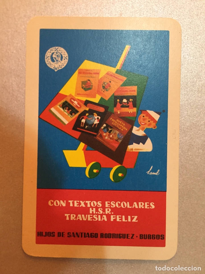 Sammeln von Kalendern: calendario Fournier 1960, nuevo