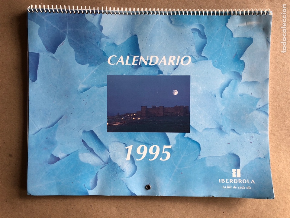 Collezionismo Calendari: CALENDARIO DE PARED 1995. IBERDROLA. CON PLATOS T&Iacute;PICOS Y DESCRIPCI&Oacute;N DE SETAS Y HONGOS.