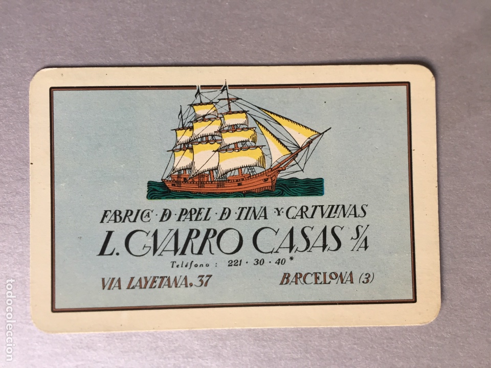 Collectionnisme Calendriers: calendario Fournier 1963, nuevo