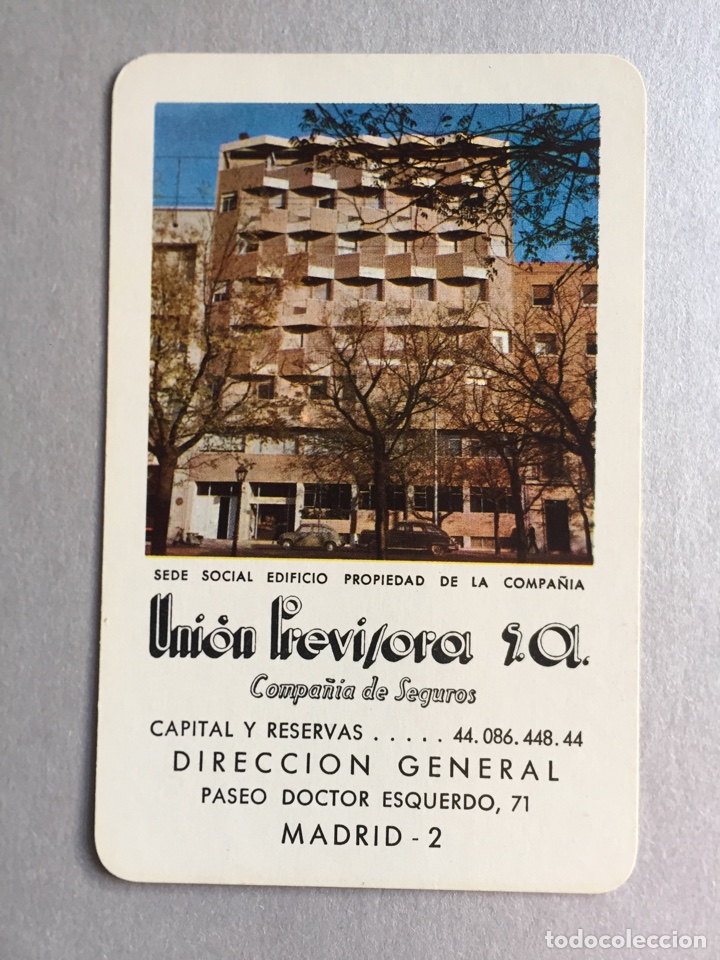 Collectionnisme Calendriers: calendario Fournier 1966