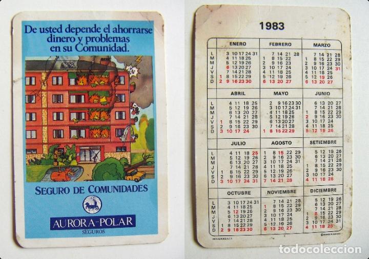 Calendario De Bolsillo Seguros Aurora Polar 198 Comprar Calendarios Antiguos En Todocoleccion 8102
