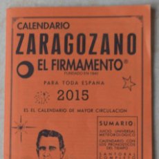 Coleccionismo Calendarios: CALENDARIO ZARAGOZANO. 2015. Lote 131426642