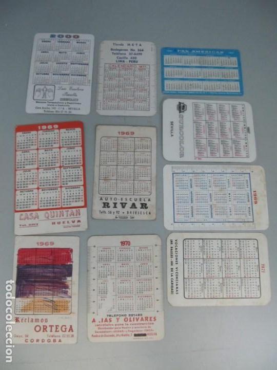 Coleccionismo calendarios: Lote de 10 calendarios de bolsillo - Foto 2