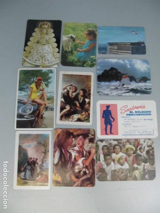 Coleccionismo calendarios: Lote de 10 calendarios de bolsillo - Foto 1