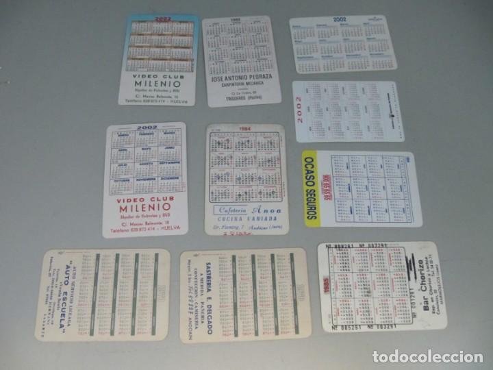 Coleccionismo calendarios: Lote de 10 calendarios de bolsillo - Foto 2