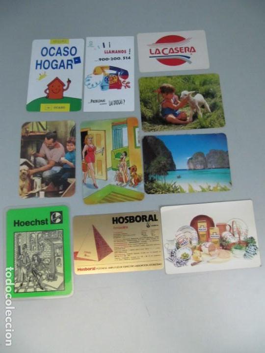 Coleccionismo calendarios: Lote de 10 calendarios de bolsillo - Foto 1