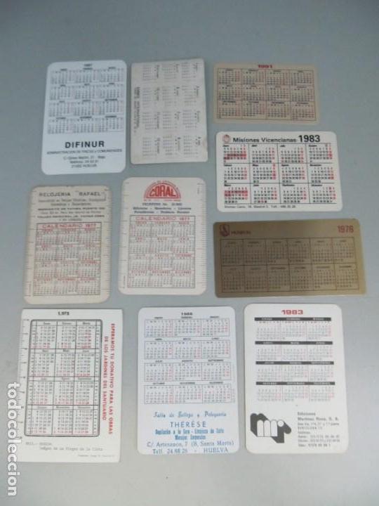 Coleccionismo calendarios: Lote de 10 calendarios de bolsillo - Foto 2