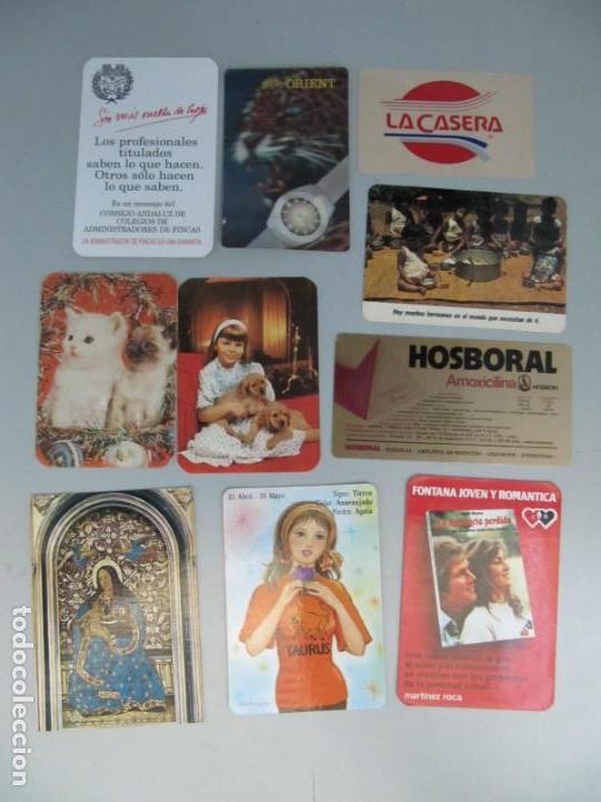 Coleccionismo calendarios: Lote de 10 calendarios de bolsillo - Foto 1