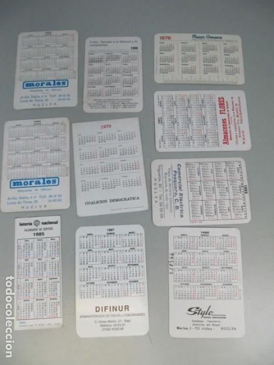 Coleccionismo calendarios: Lote de 10 calendarios de bolsillo - Foto 2