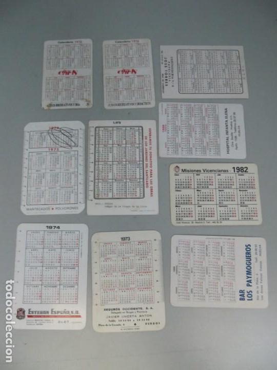 Coleccionismo calendarios: Lote de 10 calendarios de bolsillo - Foto 2