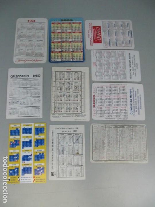 Coleccionismo calendarios: Lote de 10 calendarios de bolsillo - Foto 2