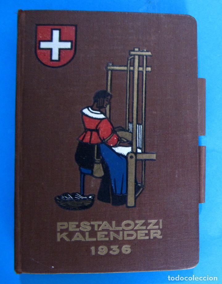 Coleccionismo Calendarios: PESTALOZZI KALENDER. AGENDA / CALENDARIO PESTALOZZI PARA 1936. BERN.