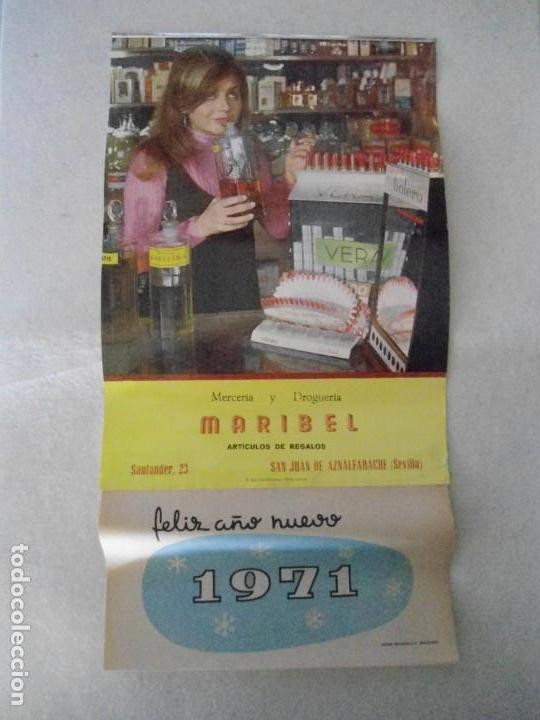 Coleccionismo Calendarios: CALENDARIO DE PARED PUBLICIDAD COMPLETO 1971