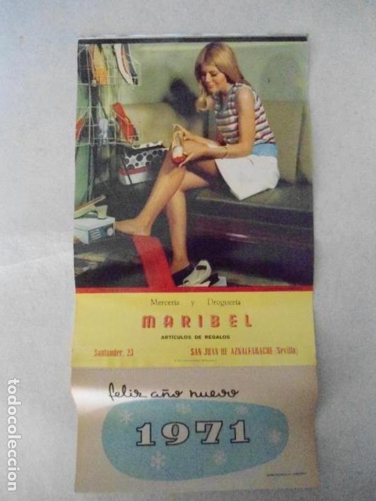 Coleccionismo Calendarios: CALENDARIO DE PARED PUBLICIDAD COMPLETO 1971