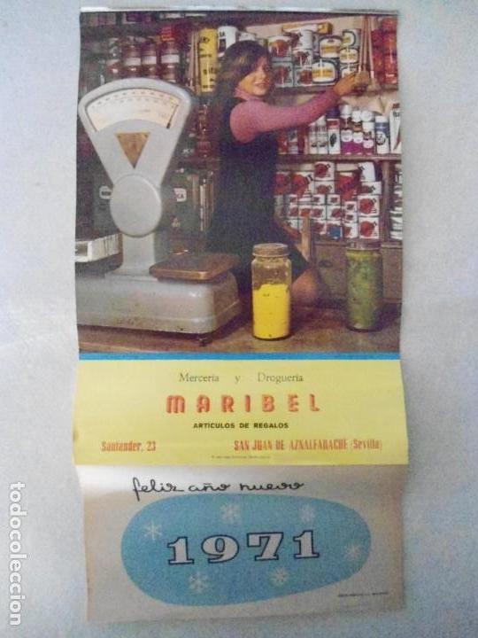 Coleccionismo Calendarios: CALENDARIO DE PARED PUBLICIDAD COMPLETO 1971