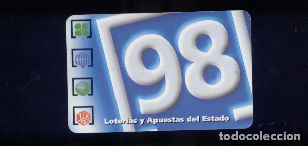 Coleccionismo calendarios: Loter&iacute;as 1998
