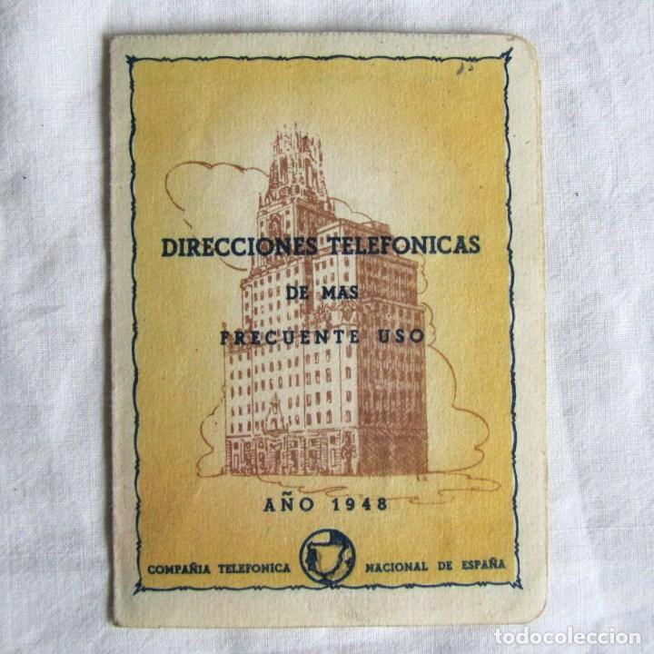 Collectables Calendars: Calendario 1948 Compa&ntilde;ia Telef&oacute;nica Nacional de Espa&ntilde;a