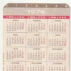 Coleccionismo Calendarios: CALENDARIO DE BOLSILLO 1974 - BAR RESTAURANTE FONT DELS PATOS - ALCOY ALICANTE -C-40 . Lote 133449842