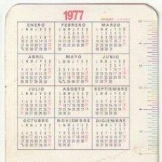 Coleccionismo Calendarios: CALENDARIO DE BOLSILLO 1977 - ESTACION DE SERVICIO LAS FUENTES Y ASPE ALICANTE -C-40 . Lote 133451206