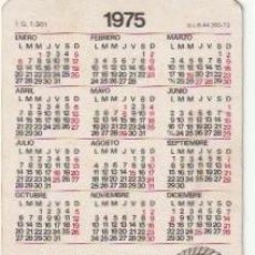 Coleccionismo Calendarios: CALENDARIO DE BOLSILLO 1975 COMERCIAL ABASTOS - SAN JOSE DE CALASANZ Y PEREZ GALDOS VALENCIA - -C-40. Lote 133479886