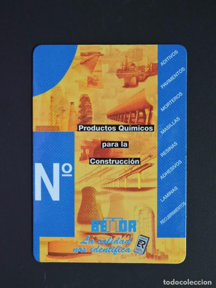 Coleccionismo Calendarios: Calendario bolsillo - BETTOR ADITIVOS PARA HORMIG&Oacute;N Y MORTERO - A&ntilde;o 1995