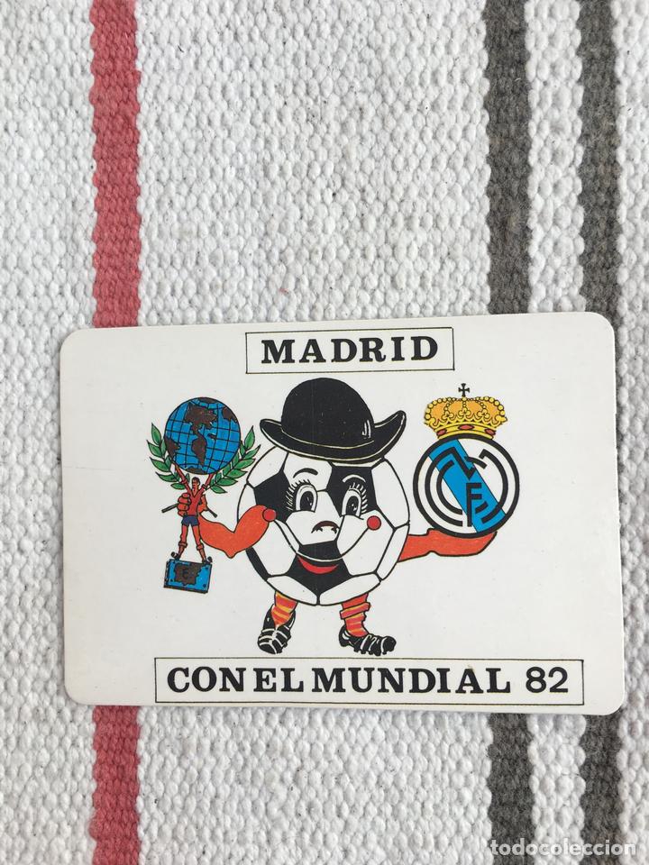 Coleccionismo calendarios: CALENDARIO NO FOURNIER 1982: MADRID CON EL MUNDIAL 82