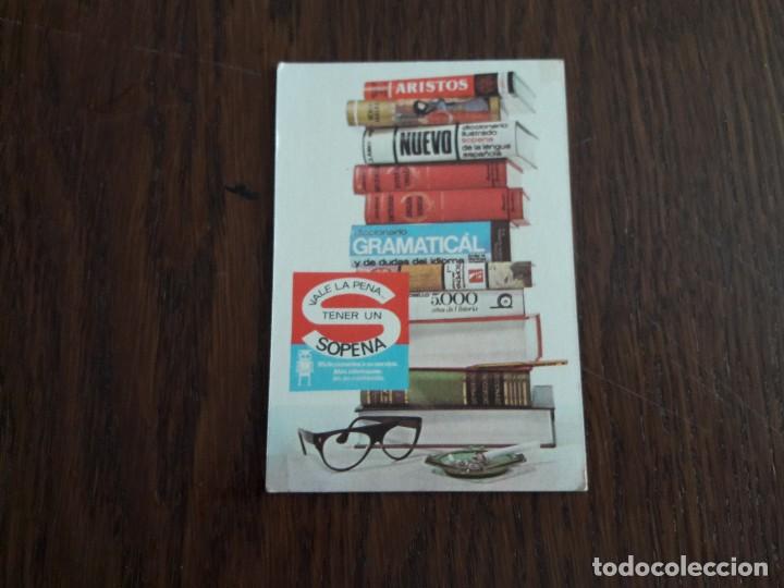 Coleccionismo Calendarios: calendario de publicidad editorial Ram&oacute;n Sopena a&ntilde;o 1971