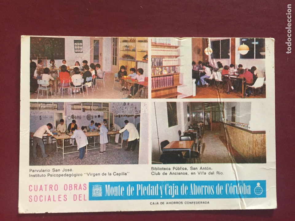 Colecionismo Calend&aacute;rios: Calendario 1975 cajasur, como se ve