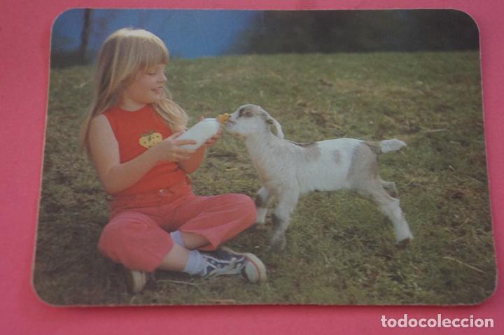 Collezionismo Calendari: CALENDARIO DE BOLSILLO CON PUBLICIDAD NI&Ntilde;A Y CORDERITO A&Ntilde;O 1990 LOTE 14 MIRAR FOTOS