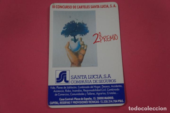 Collectionnisme Calendriers: CALENDARIO DE BOLSILLO CON PUBLICIDAD SANTA LUCIA A&Ntilde;O 1988 LOTE 15