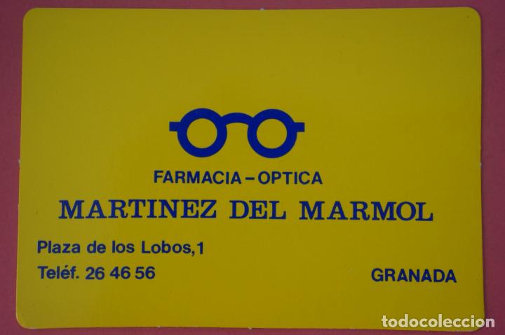 Collezionismo Calendari: CALENDARIO DE BOLSILLO CON PUBLICIDAD OPTICO MARTINEZ A&Ntilde;O 1997 LOTE 14 MIRAR FOTOS