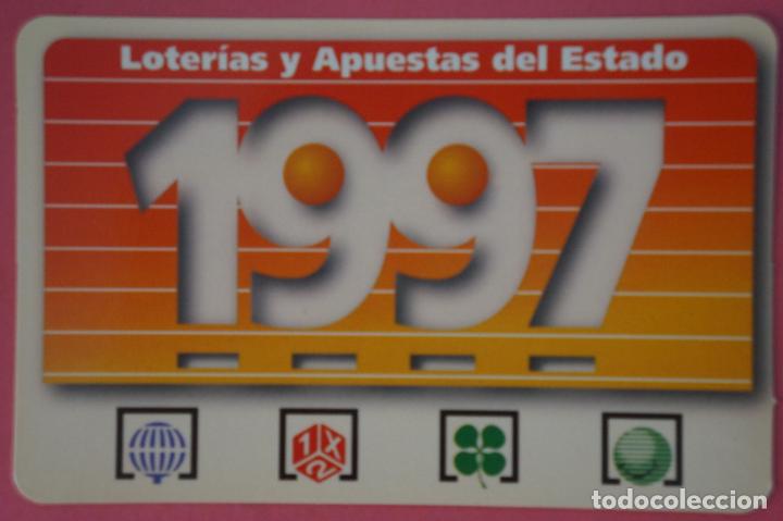 Collezionismo Calendari: CALENDARIO DE BOLSILLO CON PUBLICIDAD LOTERIA A&Ntilde;O 1997 LOTE 14 MIRAR FOTOS