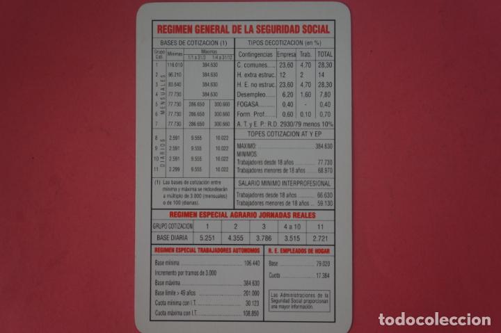Collezionismo Calendari: CALENDARIO DE BOLSILLO CON PUBLICIDAD TESORERIA SEGURIDAD SOCIAL A&Ntilde;O 1997 LOTE 14 MIRAR FOTOS