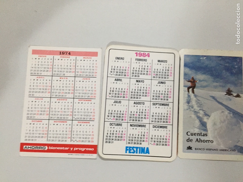 Coleccionismo calendarios: Calendarios - Foto 2