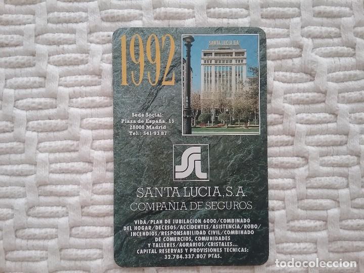 Coleccionismo calendarios: Santa Luc&iacute;a 1992 - Foto 1